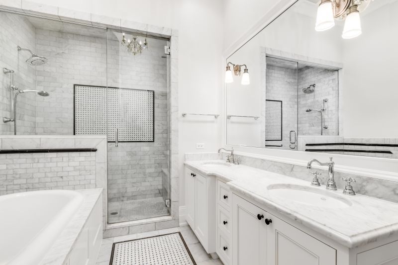 Expansive Shower Areas